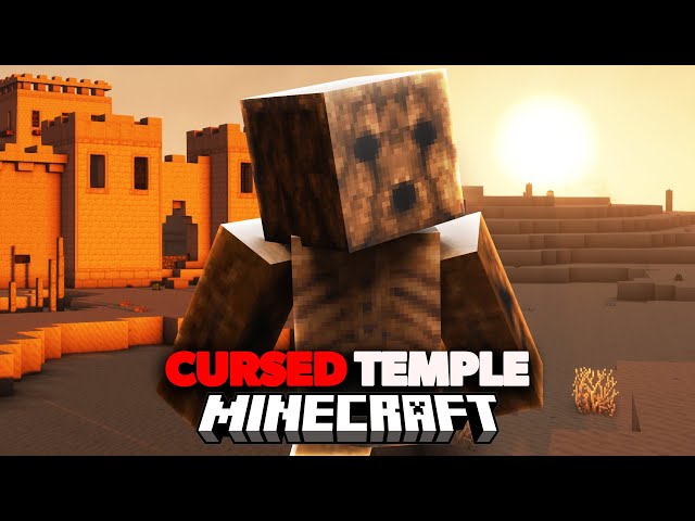 Can I ESCAPE the Cursed Temple in Minecraft