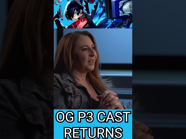 Surprise!! Persona 3's Original Voice Actors ARE BACK in P3 Reload!