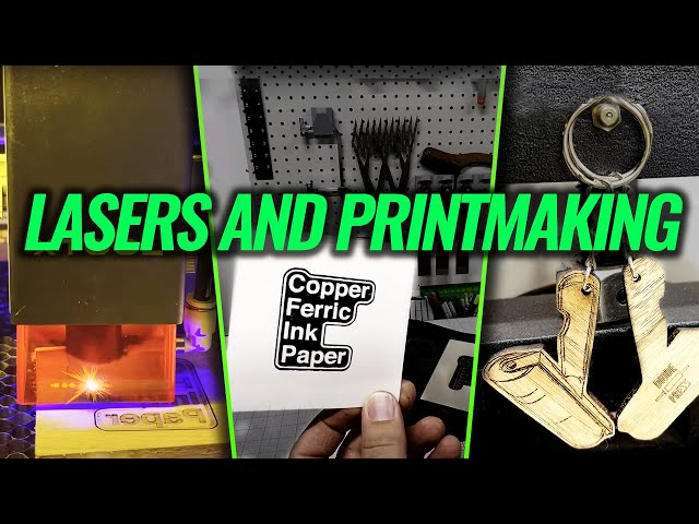 Art Meets Technology: Laser-Cut Relief Printmaking and Keychain Crafting with the xTool D1 Pro