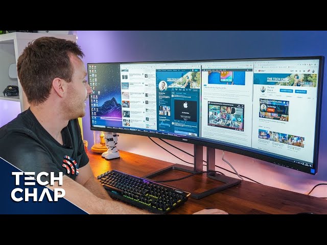 Is Super Ultrawide Too Wide? [Philips 499P9H Full Review] | The Tech Chap