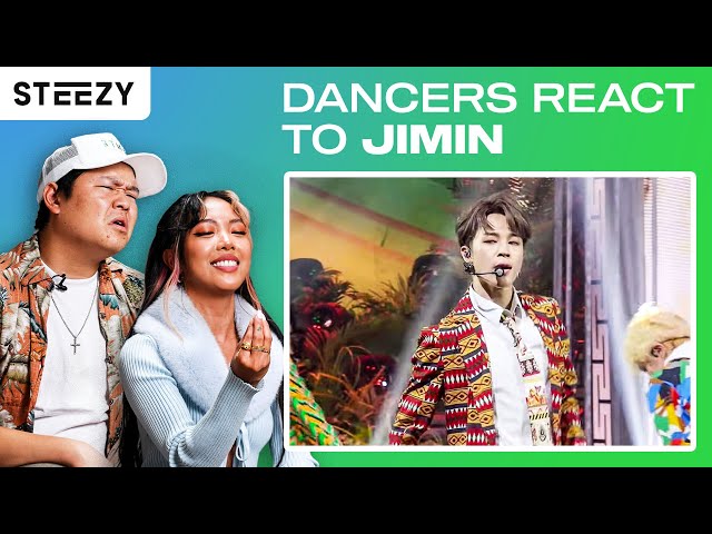 Dancers React to BTS Jimin's Dancing ft. Nava Rose | STEEZY.CO