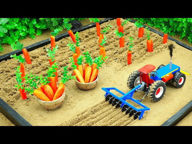 diy tractor making mini modern plough machine science project | tractor cultivator @sanocreator