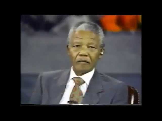 Nelson Mandela on Palestine (1990)