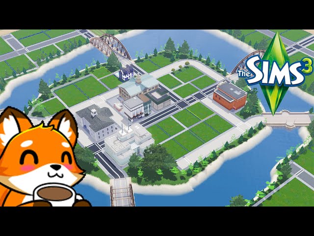 The Sims 3: Raccoon Rivers - WorldBuilder Speedbuild