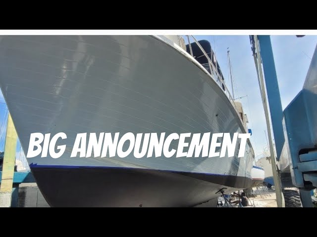 We have been keeping a SECRET || BIG 🎉WHAT'S NEXT || TRAWLER ||  Living on a boat for 4 years ||