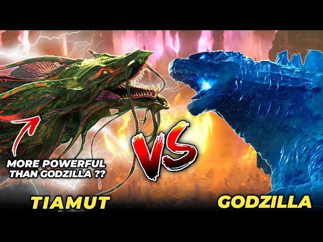 This Titan Will Kill Godzilla in Godzilla x Kong: The New Empire / Tiamat Vs Godzilla