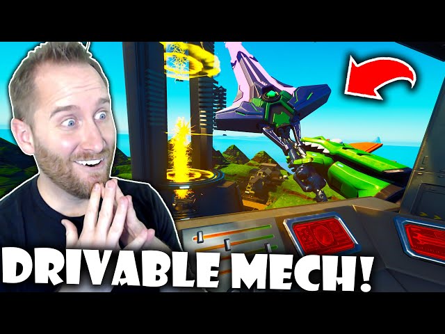 I Made a FULLY DRIVABLE MECH in Fortnite!