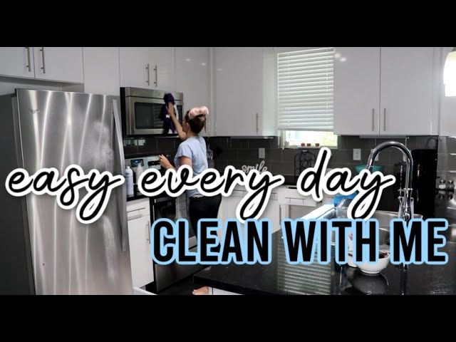 GYPSY HOUSE WIFE EASY EVERY DAY CLEANING ROUTINE | CLEANING MOTIVATION #STAYHOME #WITHME ♥