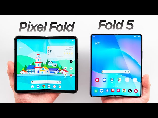 Samsung Z Fold 5 vs Pixel Fold - The BEST 2023 Foldable?
