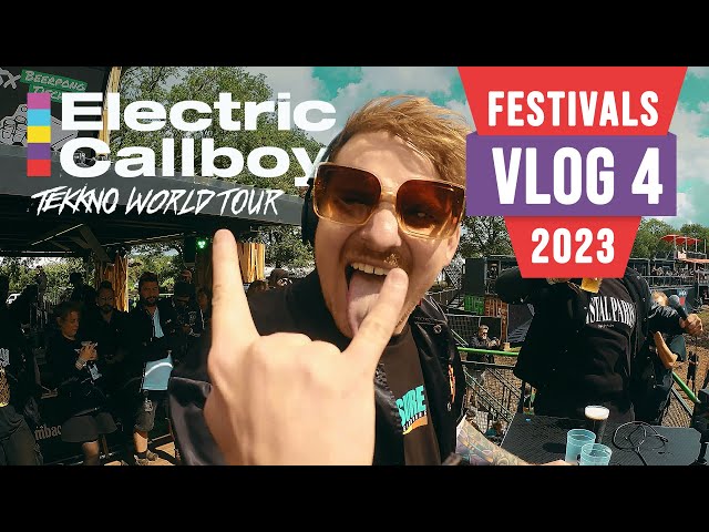 Electric Callboy DJ TEAM - VLOG 4 // Festivals 2023 // WACKEN KROMBACHER STAMMTISCH