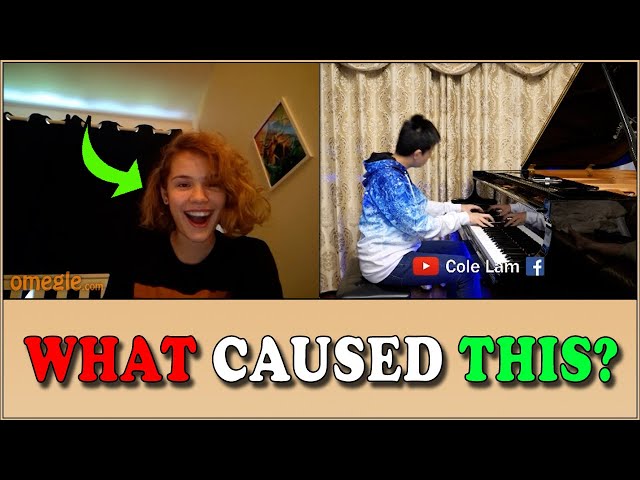 Playing by Ear and Guns N Roses on Omegle -  Cool Reactions | Cole Lam 13 Years Old