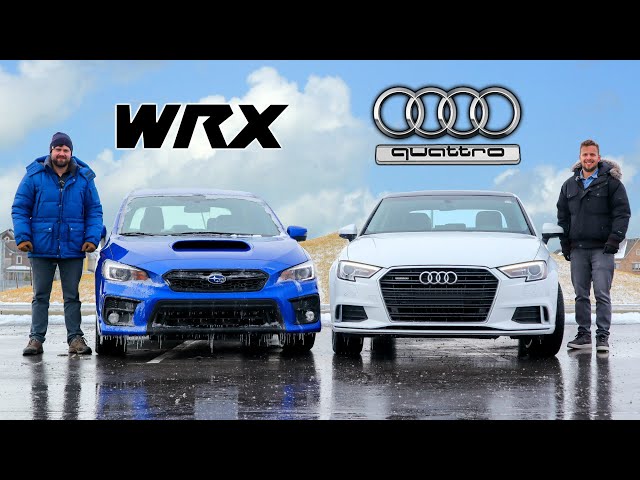 2020 Subaru WRX vs Audi A3 Quattro // Posh Meets Practical