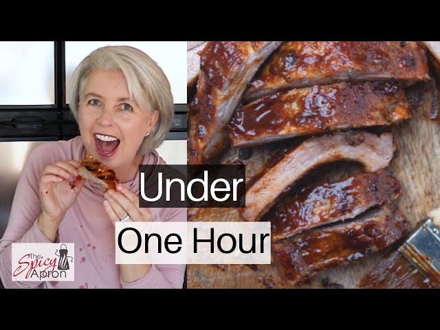 Instant Pot Baby Back Ribs in the RV | LESS THAN AN HOUR