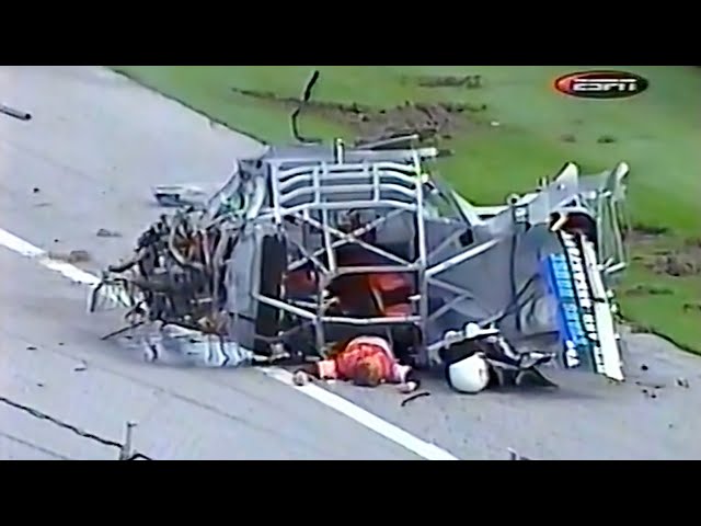 Danny Bagwell Big Crash 1999 NASCAR Discount Auto Parts 200