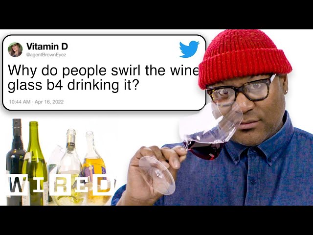 Sommelier André Mack Answers Wine Questions From Twitter | Tech Support | WIRED