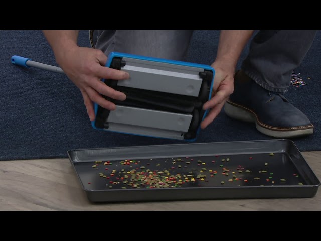 Don Aslett's Clean Sweep Manual Carpet Sweeper on QVC