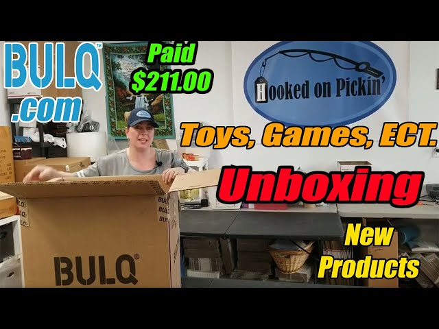 New Toy Case Bulq.com Unboxing What is the Condition? How Much Will I Make Re-selling Online!