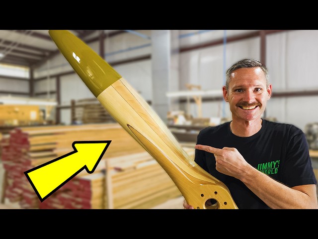 World's Largest WOOD Propeller Factory: How It's Made