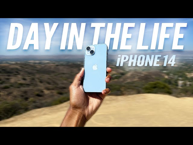iPhone 14 - Real Day In The Life Review (Camera & Battery Test)