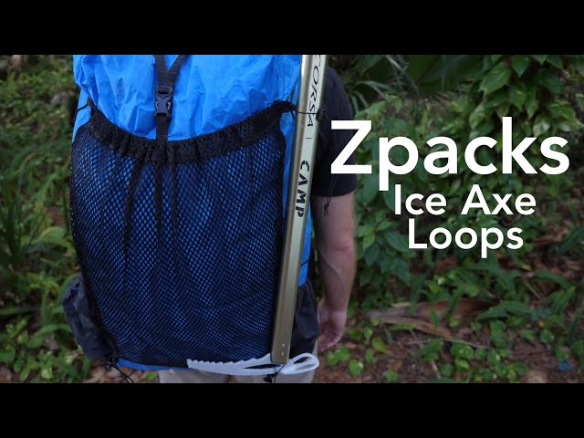 Zpacks Ice Axe Loops • Backpack Add-On | Overview