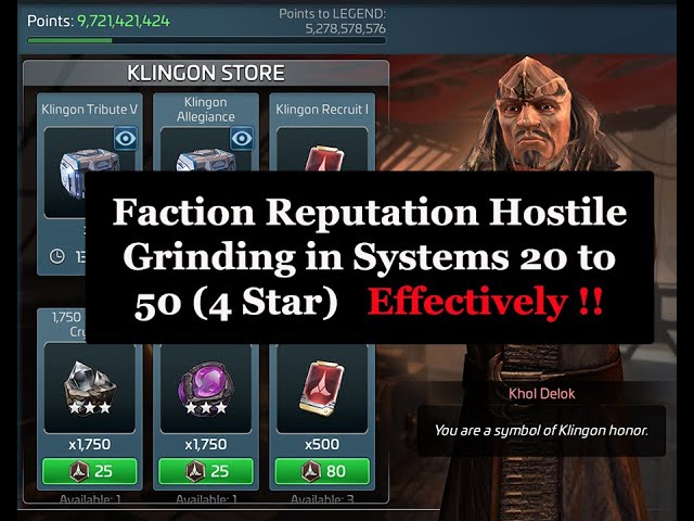 Faction Reputation Hostile Grinding in Systems 20 - 50 (4 Star) Effectively