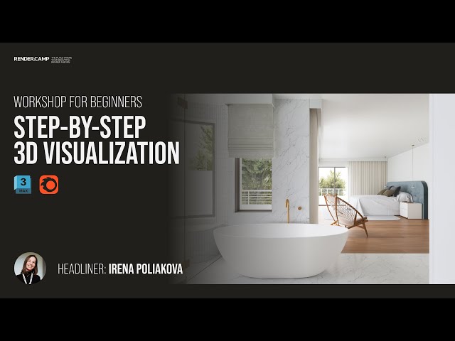 BATHROOM + BEDROOM | Interior Visualization Tutorial for Beginners | 3Ds Max + Corona Render