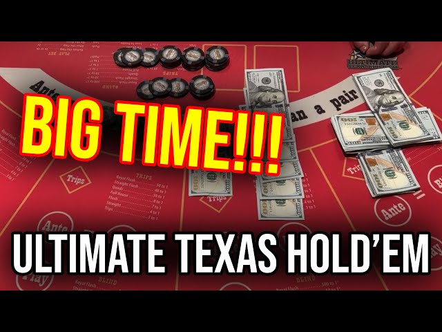 THOUGHT IT WAS OVER AND THEN AN EPIC COMEBACK FOR A HUGE WIN!! LIVE ULTIMATE TEXAS HOLD’EM!!