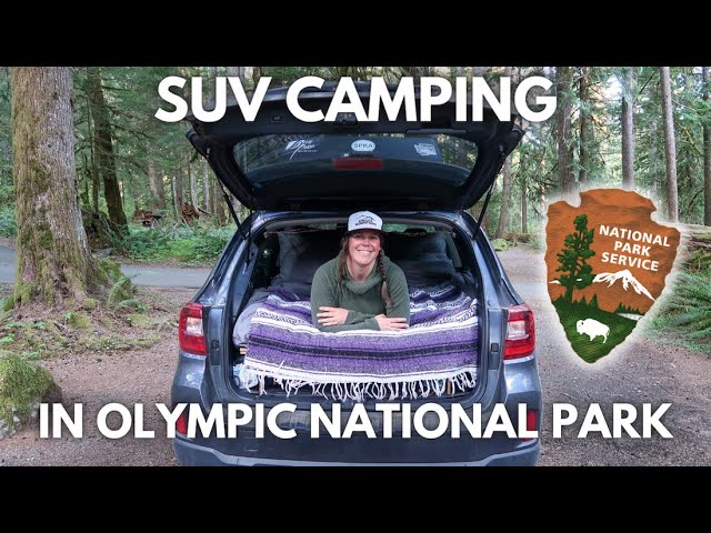 My Solo Car Camping Trip to Olympic National Park | SOLO CAR CAMPING