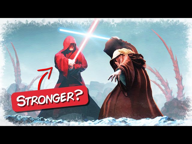 Why Sith Lightsaber Technology was Objectively SUPERIOR to Jedi Lightsabers