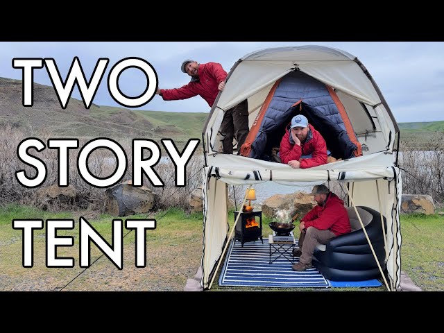 Insulated Two Story Tent Camping | Tent Inside Tent
