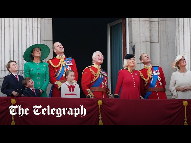 Trooping the Colour & flypast 2023 in full: King Charles celebrates first birthday parade