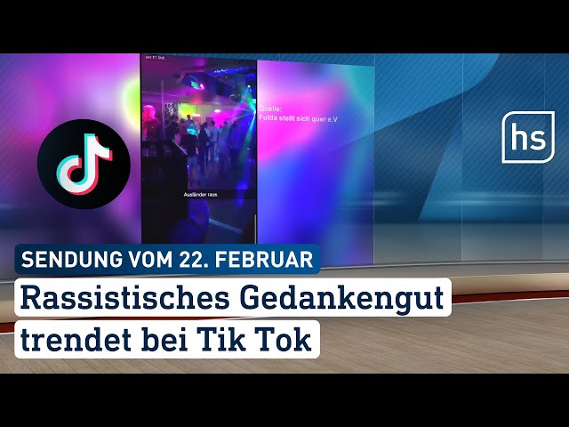 Rassistisches Gedankengut trendet bei TikTok | hessenschau vom 22.02.2024