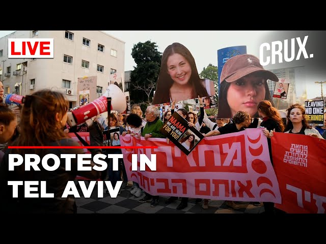 "Free Them Now!" Protesters In Tel Aviv Demand Release of Hostages Held In Gaza | Israel Hamas War