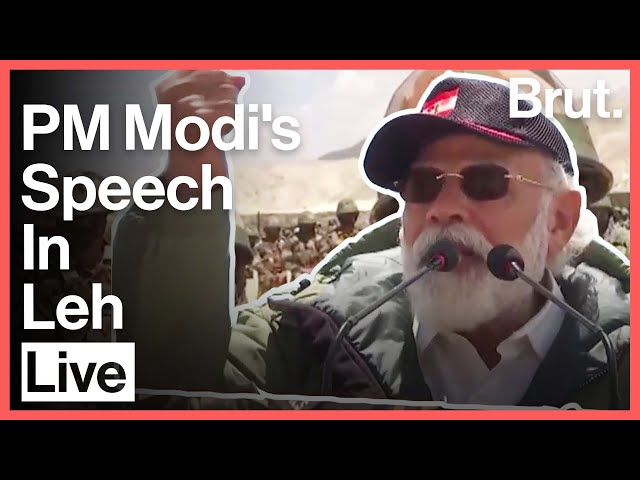 PM Modi Live From Leh
