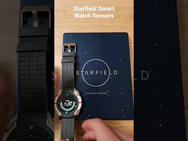 Starfield Watch Space Sensors Review! - Chronomark LPV6 Smartwatch