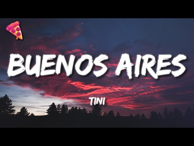 TINI - Buenos Aires (Letra)