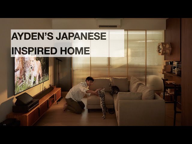 A tour of Ayden's Japanese Inspired Apartment