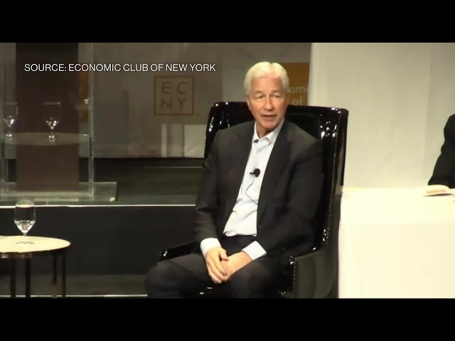 JPMorgan's Dimon Says New York Needs to Stay Competitive