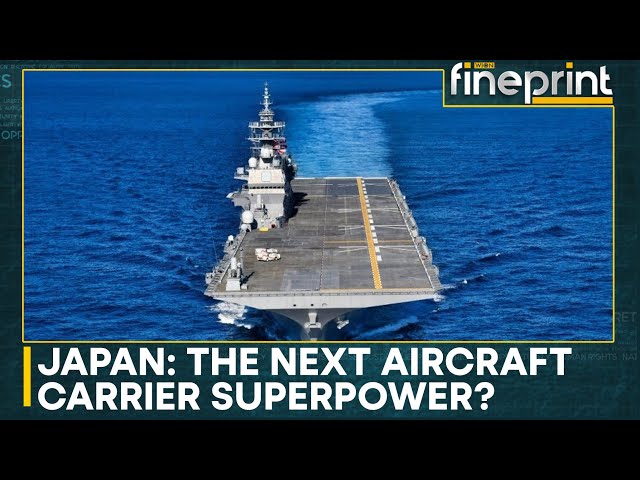 Japan unveils partially upgraded aircraft carrier JS Kaga | WION Fineprint