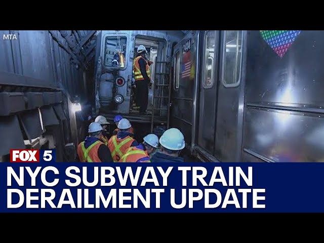 NYC subway train derailment update, NTSB investigates