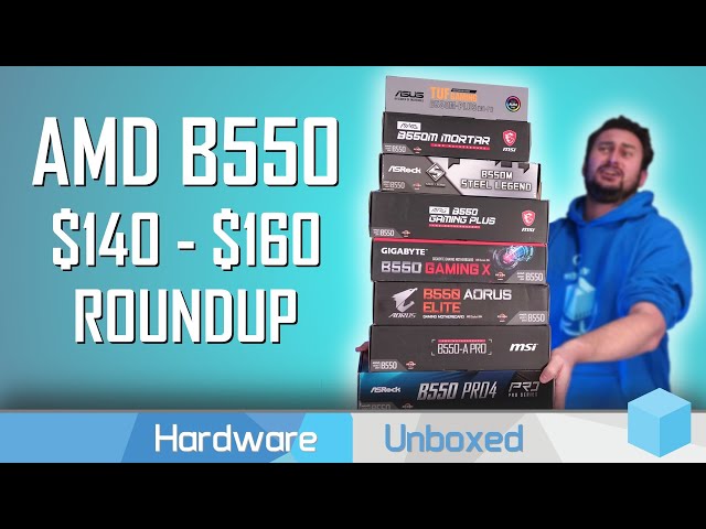 $140 - $160 B550 VRM Thermal Benchmark, Not All Boards Pass!