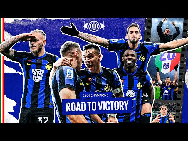 23/24 CHAMPIONS 🇮🇹🖤💙 | ROAD TO VICTORY ⭐⭐