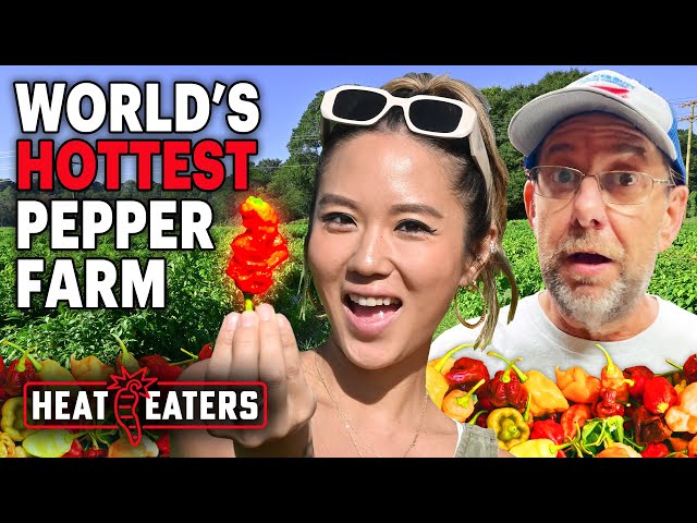 How Hot Ones Legend Smokin’ Ed Currie Grows the World’s Hottest Peppers | Heat Eaters