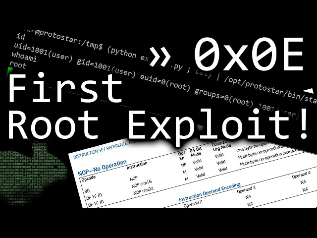 First Exploit! Buffer Overflow with Shellcode - bin 0x0E
