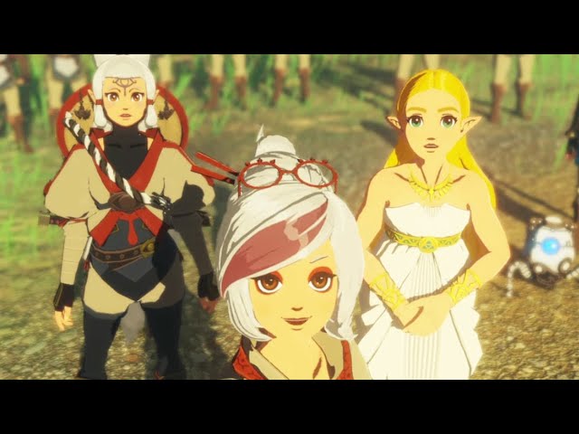 Hyrule Warriors: Age of Calamity - All Cutscenes The Movie HD