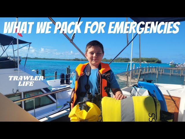 Emergency First Aid Kit || What we Pack || TRAWLER life