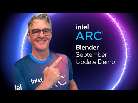 Intel Arc Graphics | Blender September Update Demo