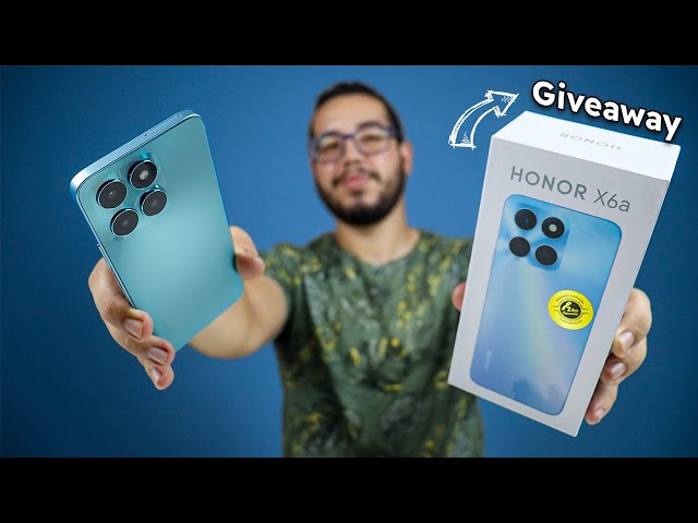 Honor X6a + Giveaway - مراجعة هونر x6a
