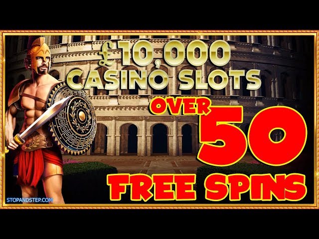 😲 OMG 50+ FREE SPINS on £10,000 Jackpot Spartacus?!!