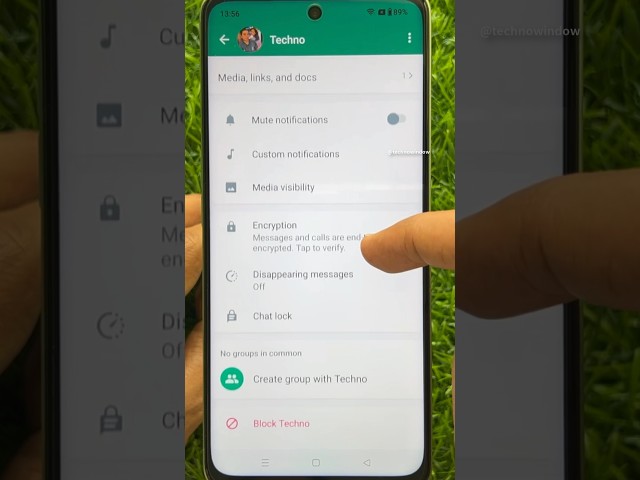 Lock & Hide WhatsApp Chats Without using third party apps! #shorts #youtubeshorts